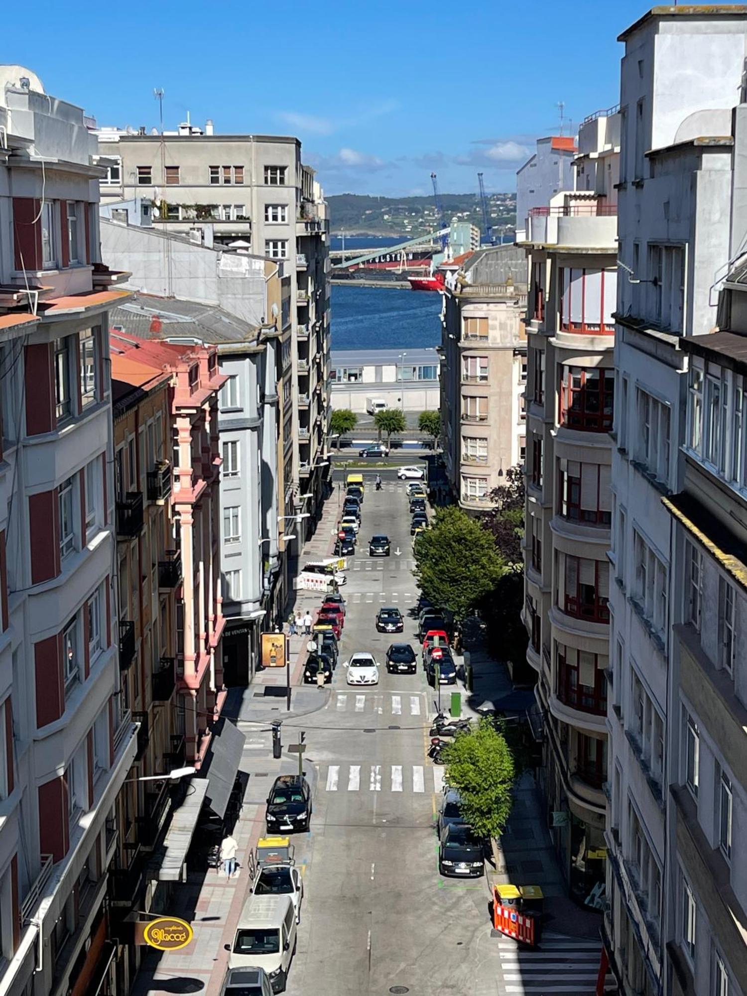 Espectacular Apartamento En El Centro De La Ciudad A Coruña Exterior foto